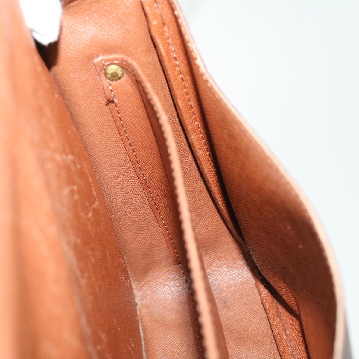 LOUIS VUITTON Monogram Cartouchiere GM Shoulder Bag M51252 LV rt053