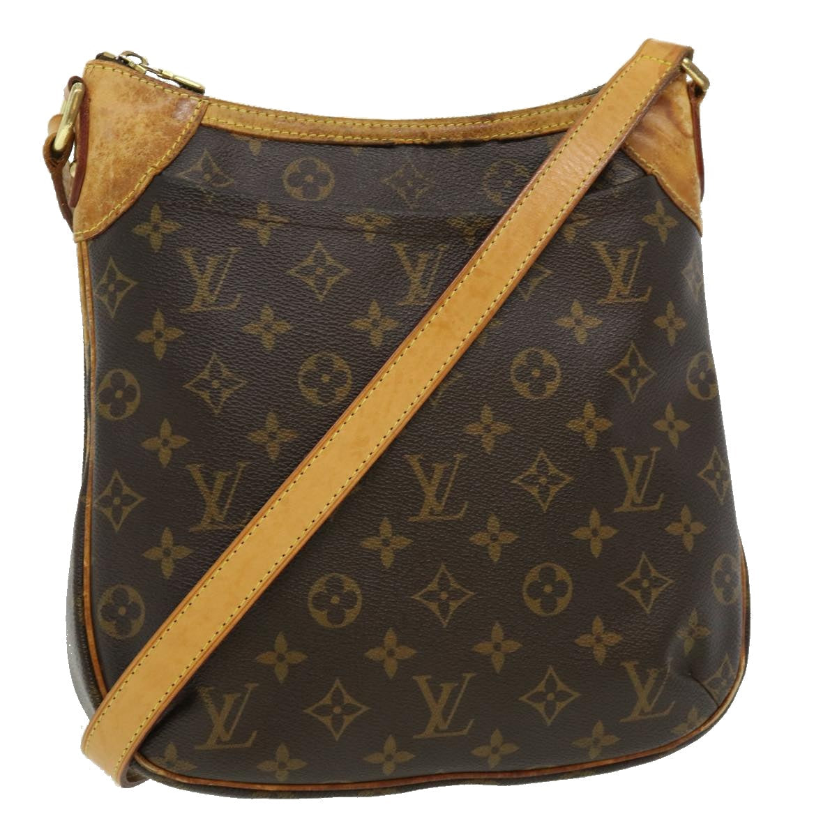 LOUIS VUITTON Monogram Odeon PM Shoulder Bag M56390 LV rt055