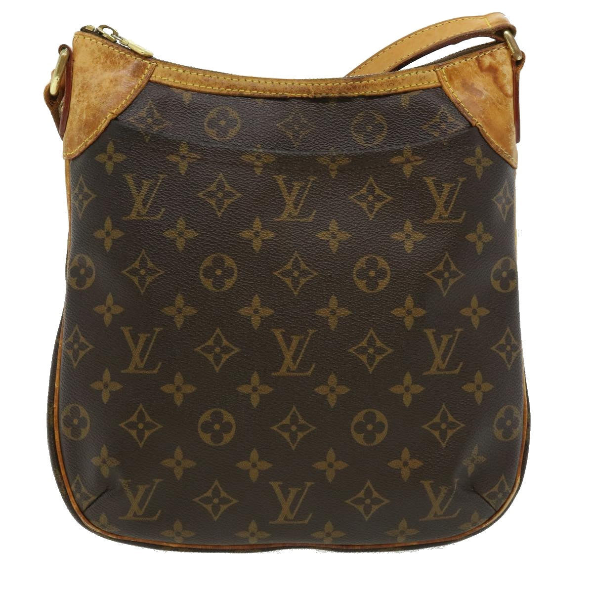 LOUIS VUITTON Monogram Odeon PM Shoulder Bag M56390 LV rt055