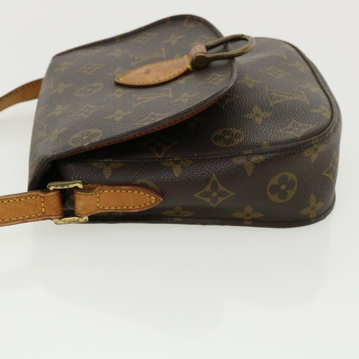 LOUIS VUITTON Monogram Saint Cloud MM Shoulder Bag M51243 LV rt061