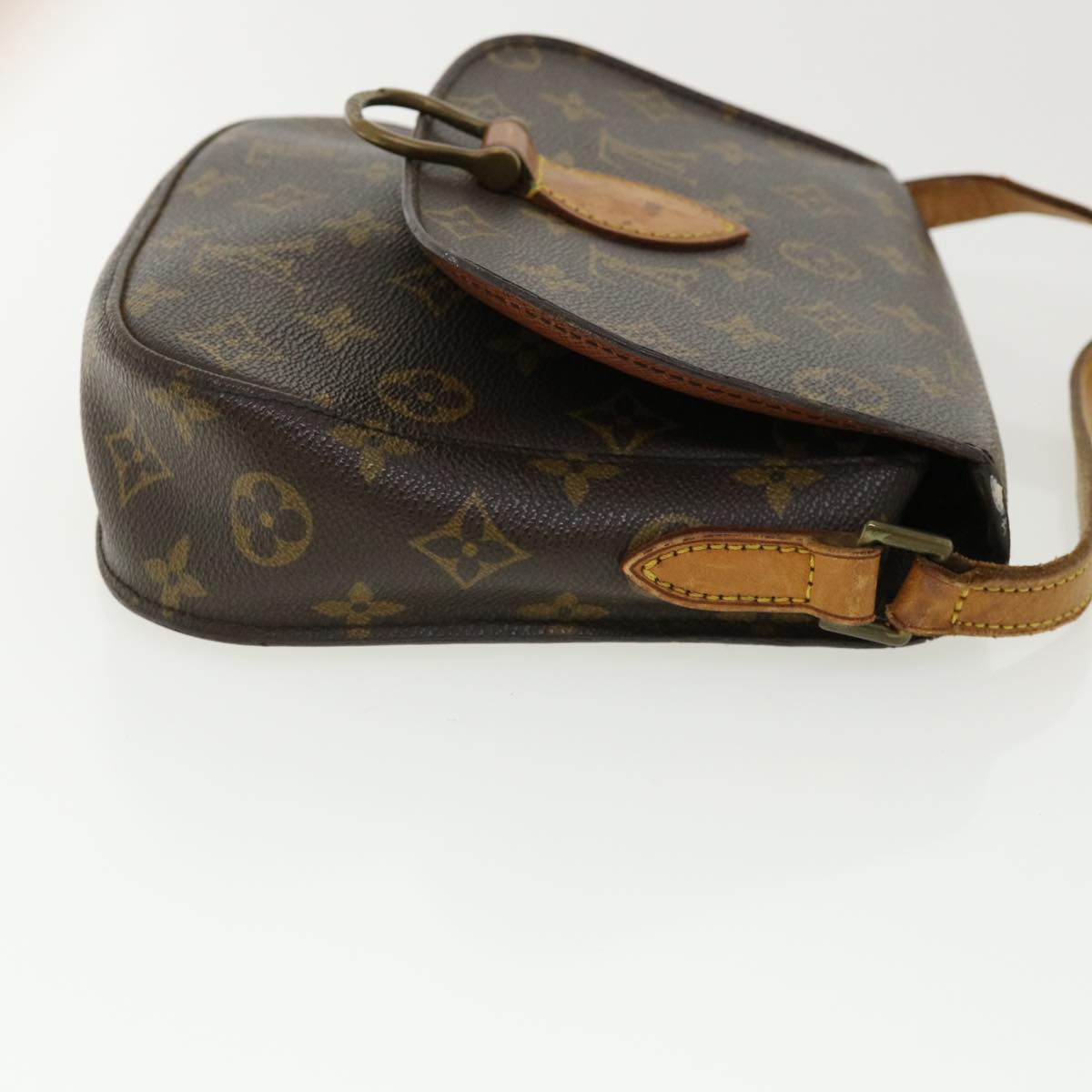 LOUIS VUITTON Monogram Saint Cloud MM Shoulder Bag M51243 LV rt061
