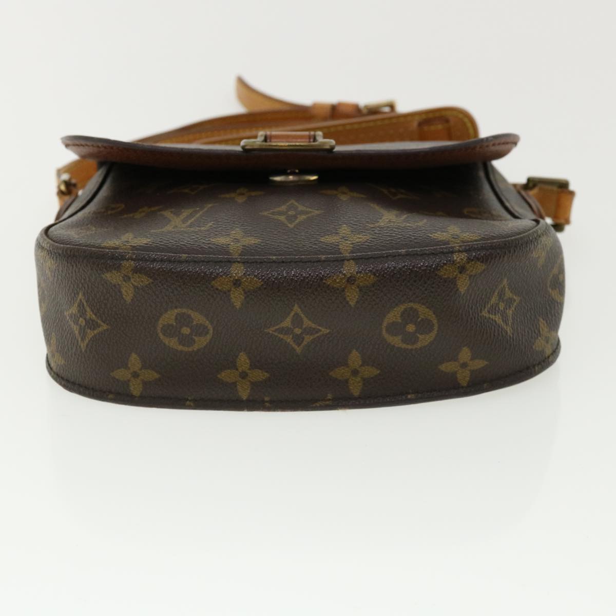 LOUIS VUITTON Monogram Saint Cloud MM Shoulder Bag M51243 LV rt061