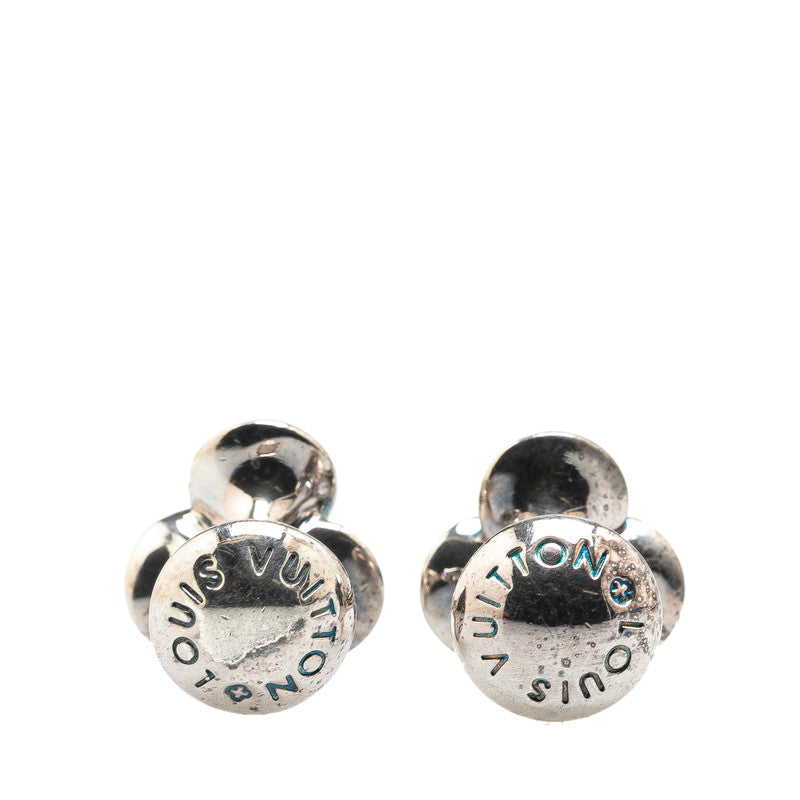 Louis Vuitton Taiga Cufflinks Leather Metal M30566