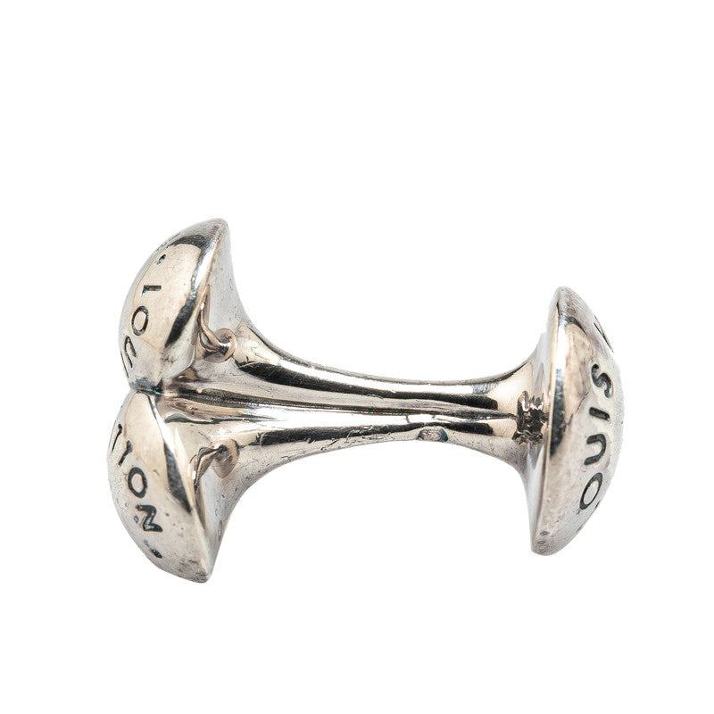 Louis Vuitton Taiga Cufflinks Leather Metal M30566