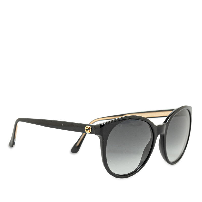 Luxury Gucci Trending 2025 Interlocking G Sunglasses Black Plastic