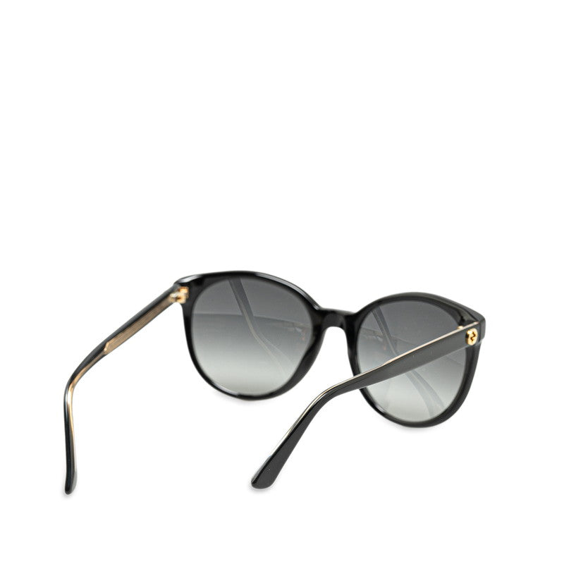 Luxury Gucci Trending 2025 Interlocking G Sunglasses Black Plastic