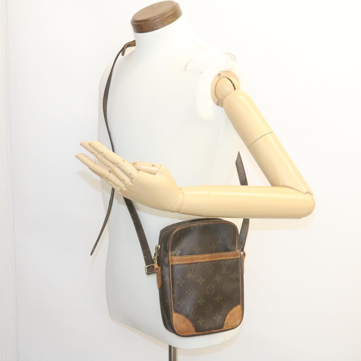 LOUIS VUITTON Monogram Danube Shoulder Bag M45266 LV rz017