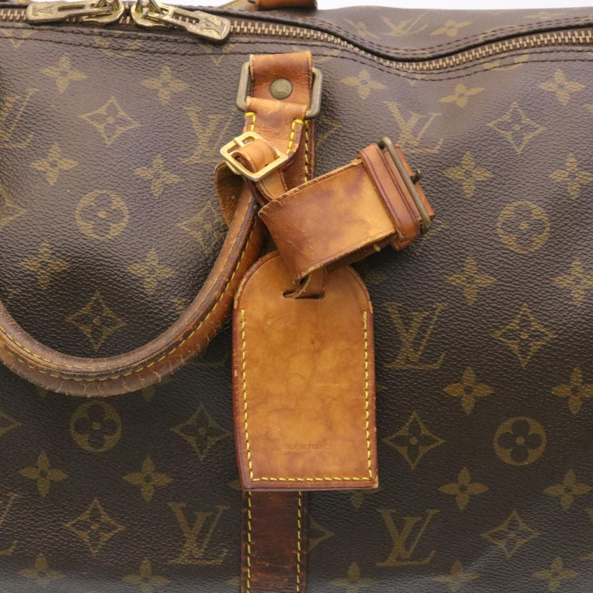 LOUIS VUITTON Monogram Keepall 50 Boston Bag M41426 LV rz064