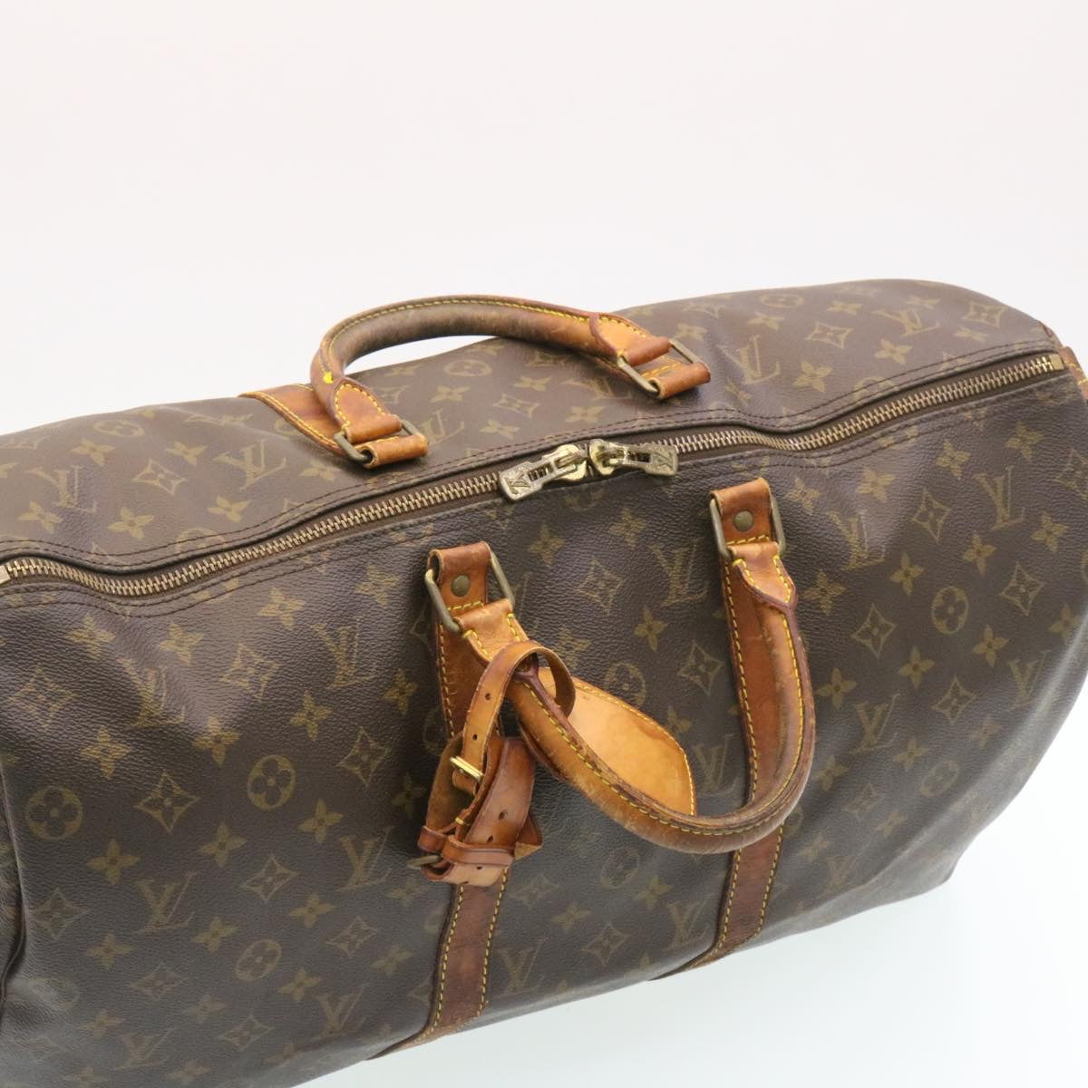 LOUIS VUITTON Monogram Keepall 50 Boston Bag M41426 LV rz064