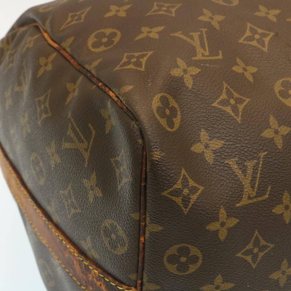 LOUIS VUITTON Monogram Keepall Bandouliere 50 Boston Bag M41416 LV rz091