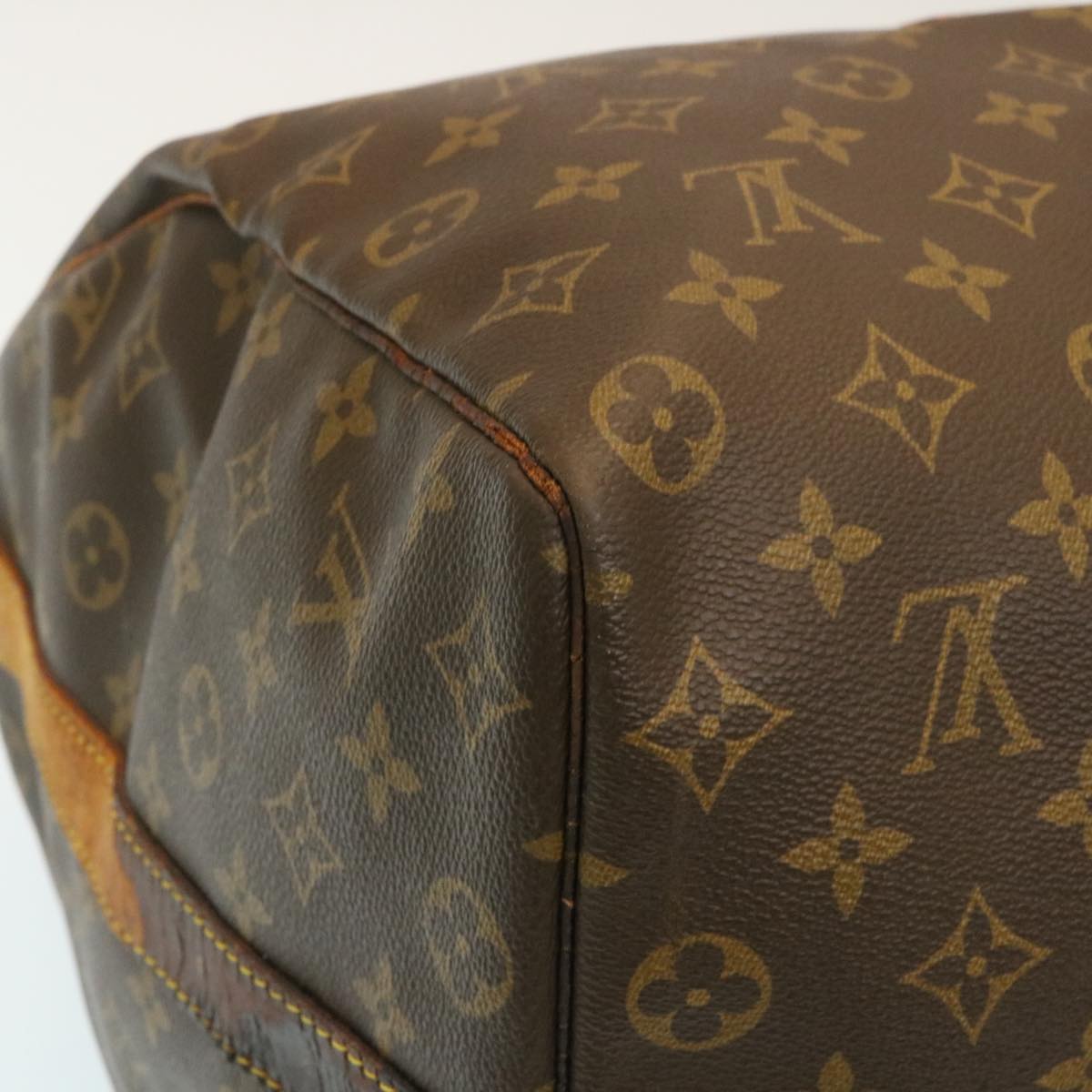 LOUIS VUITTON Monogram Keepall Bandouliere 50 Boston Bag M41416 LV rz091