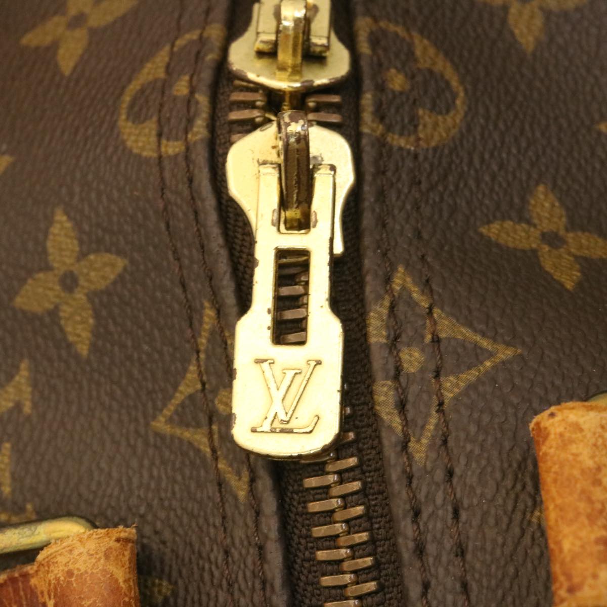 LOUIS VUITTON Monogram Keepall Bandouliere 50 Boston Bag M41416 LV rz091