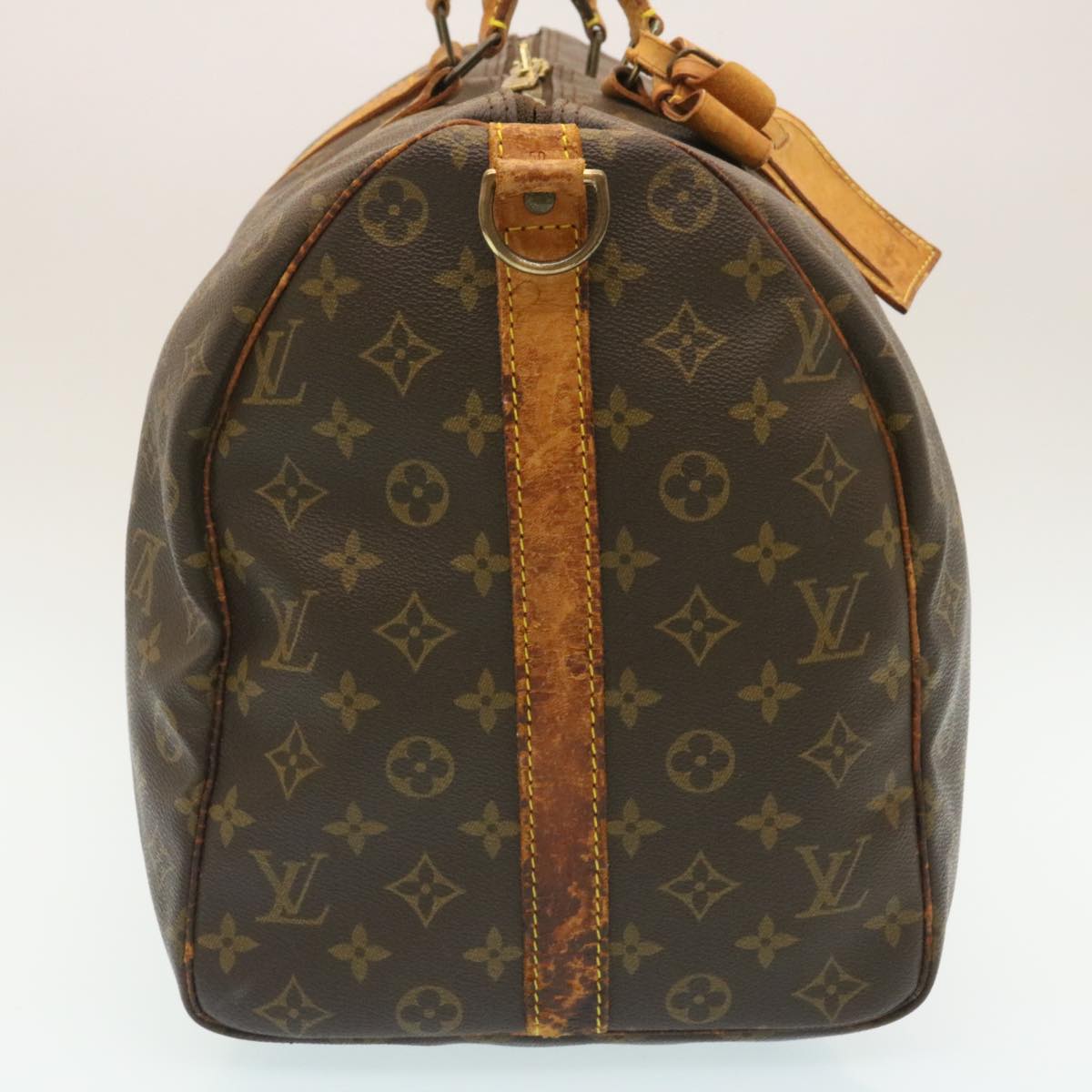 LOUIS VUITTON Monogram Keepall Bandouliere 50 Boston Bag M41416 LV rz091