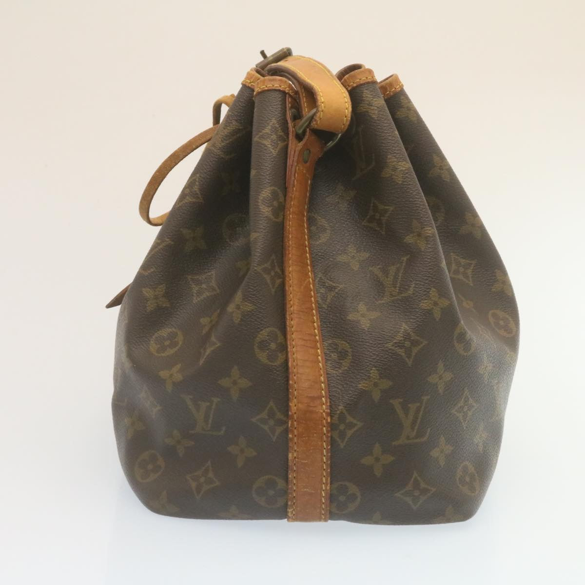 LOUIS VUITTON Monogram Petit Noe Shoulder Bag M42226 LV rz104