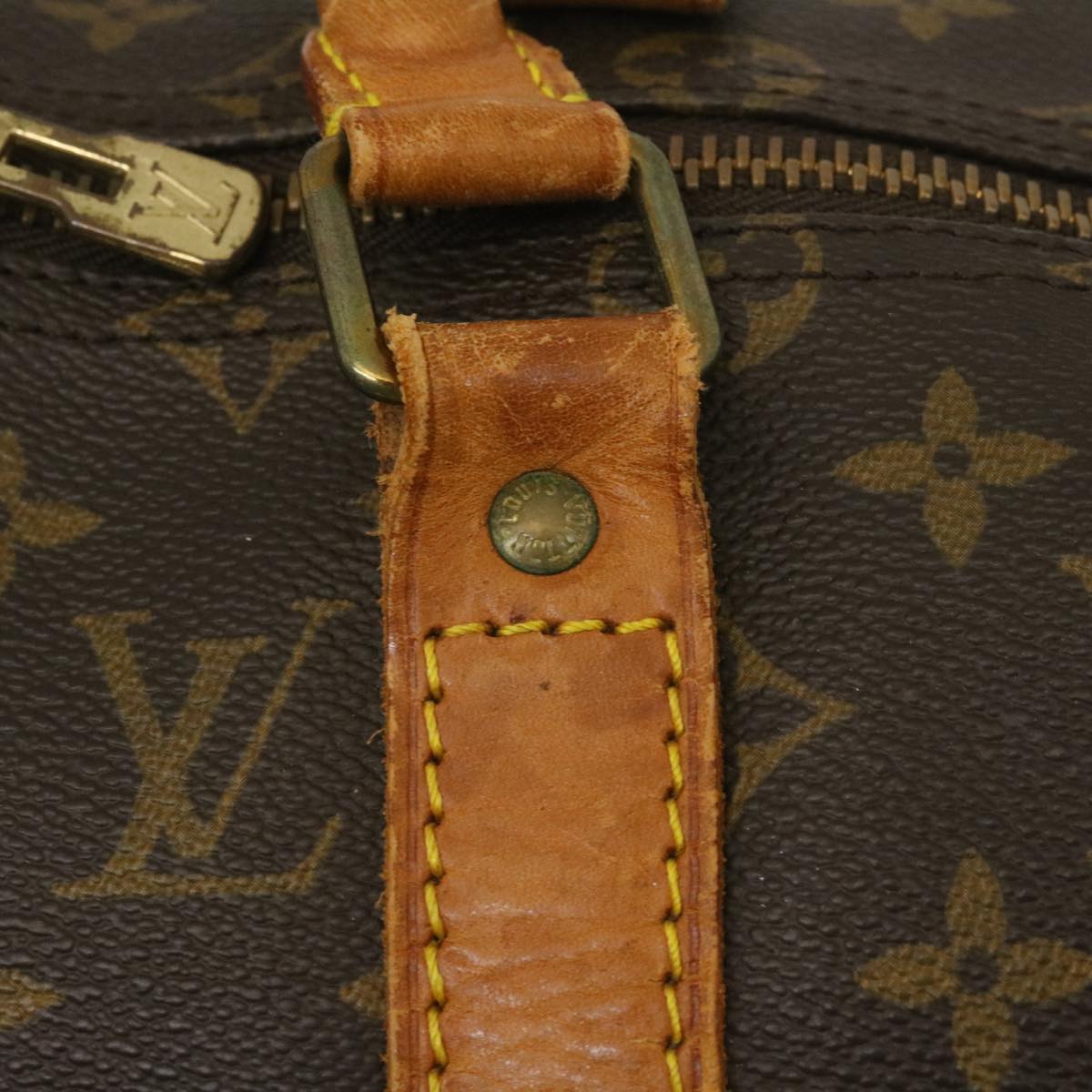 LOUIS VUITTON Monogram Keepall 50 Boston Bag M41426 LV rz168