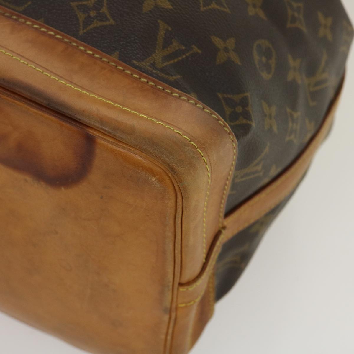 LOUIS VUITTON Monogram Noe Shoulder Bag M42224 LV rz327