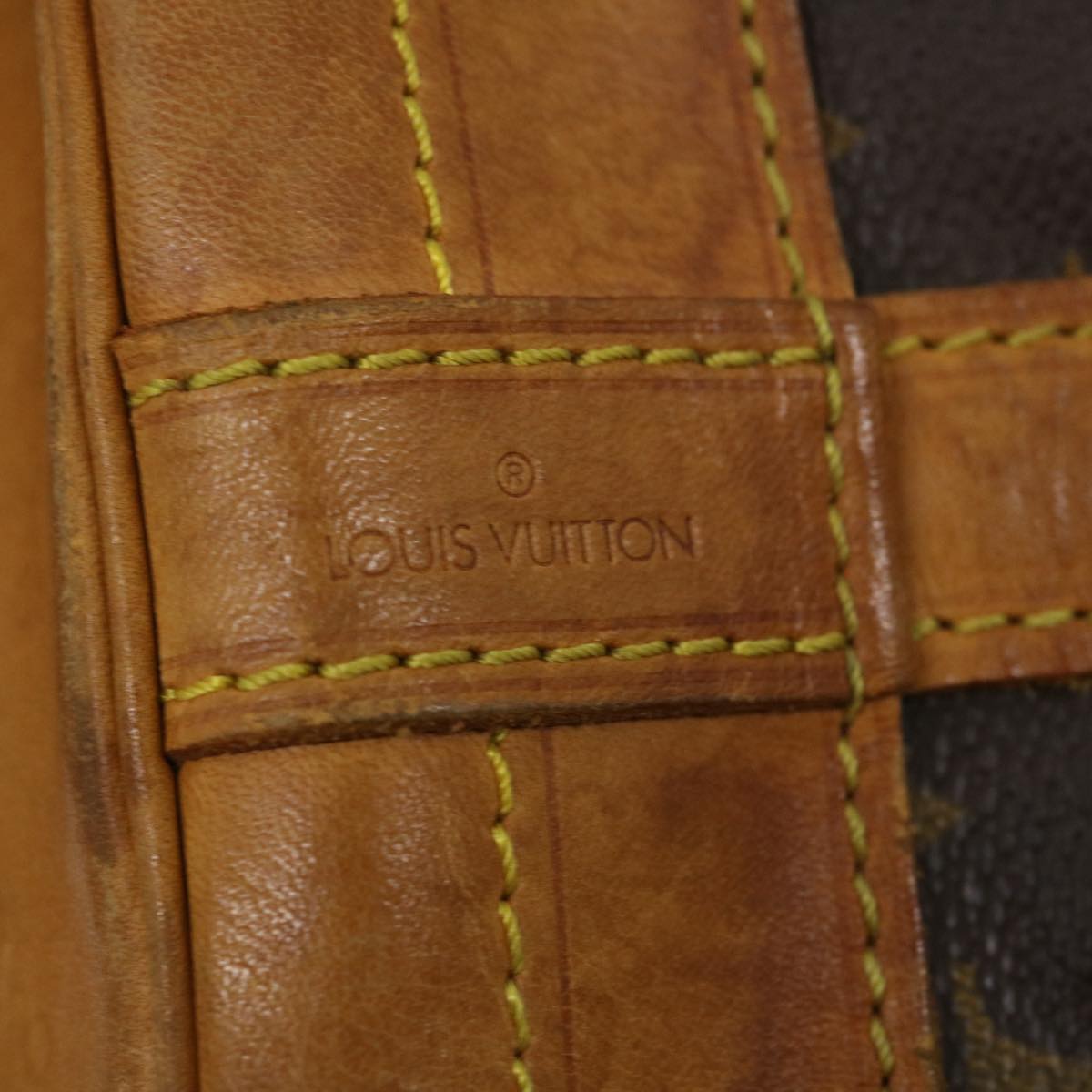 LOUIS VUITTON Monogram Noe Shoulder Bag M42224 LV rz327