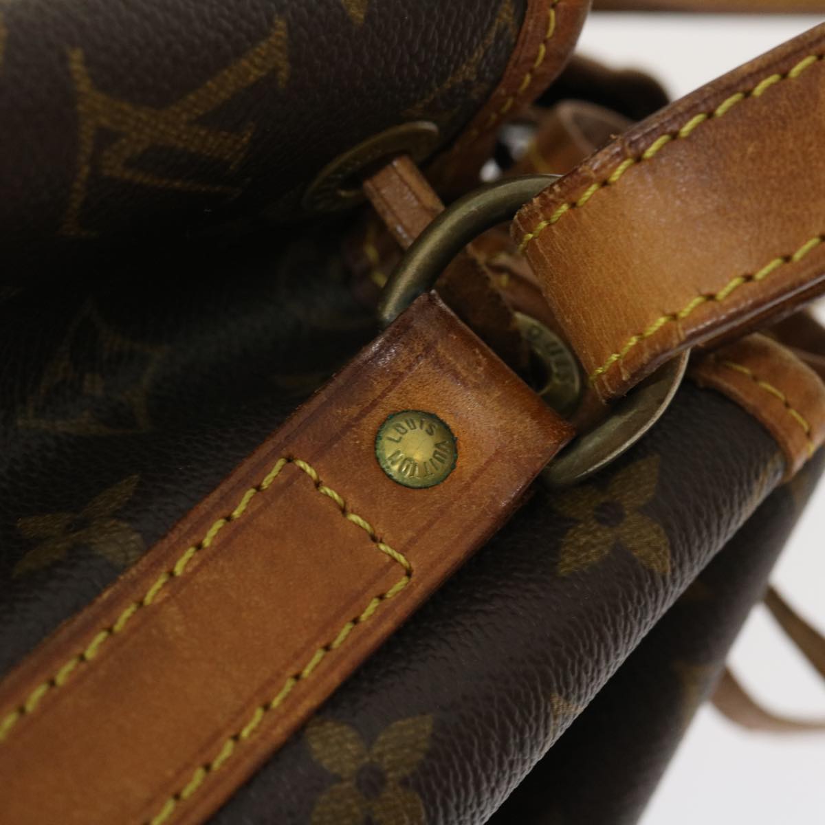 LOUIS VUITTON Monogram Noe Shoulder Bag M42224 LV rz327