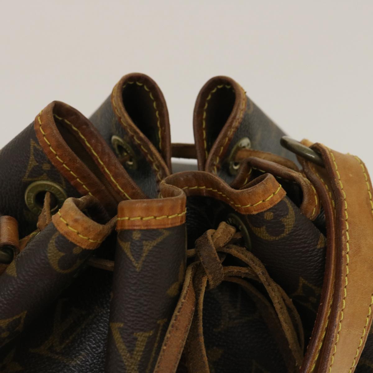 LOUIS VUITTON Monogram Noe Shoulder Bag M42224 LV rz327