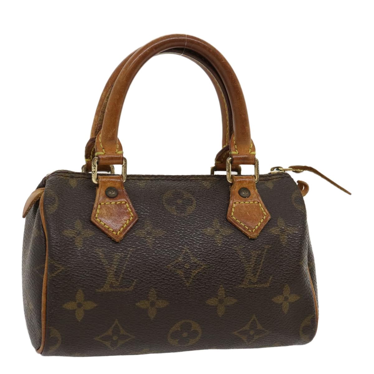 LOUIS VUITTON Monogram Mini Speedy Hand Bag M41534 LV rz348