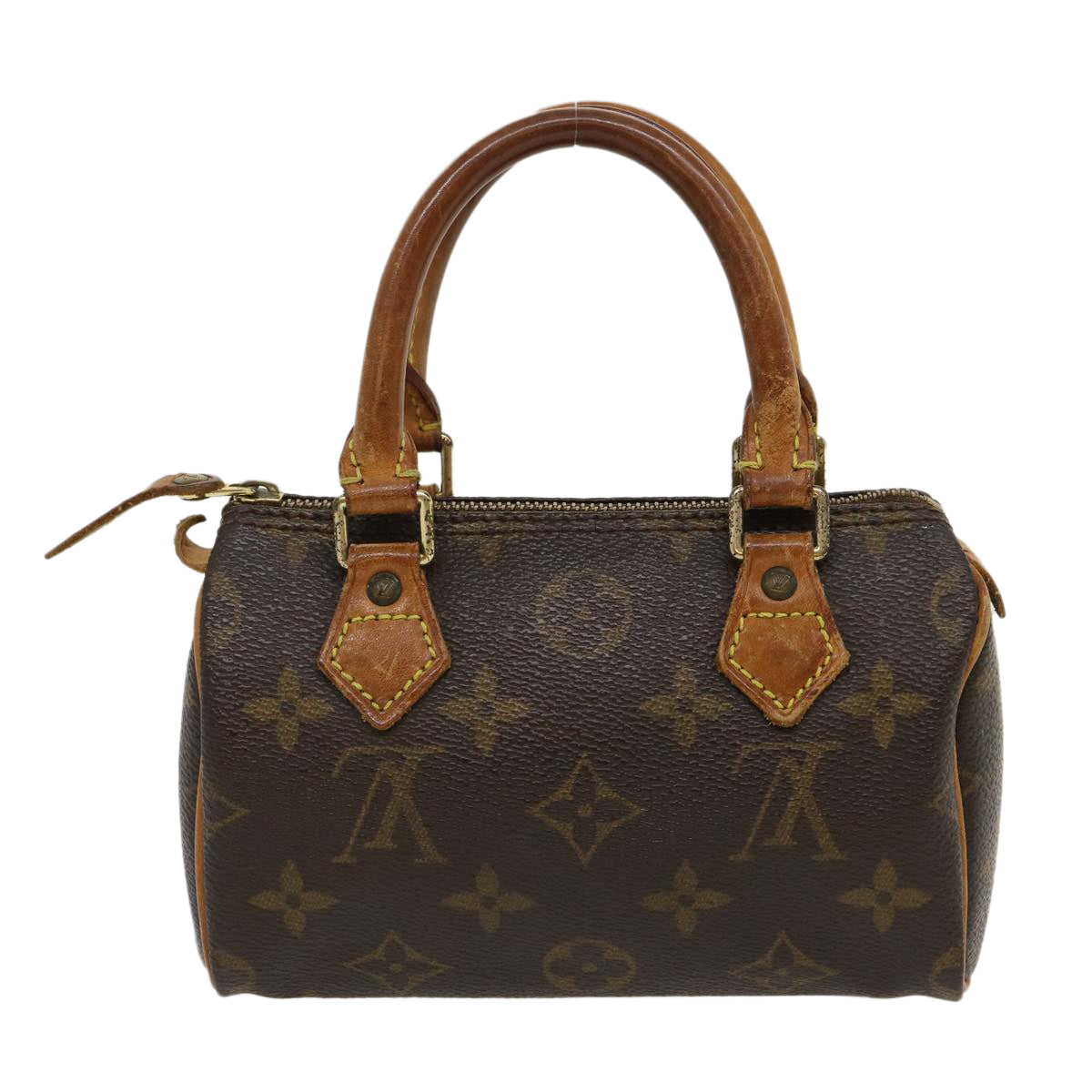 LOUIS VUITTON Monogram Mini Speedy Hand Bag M41534 LV rz348