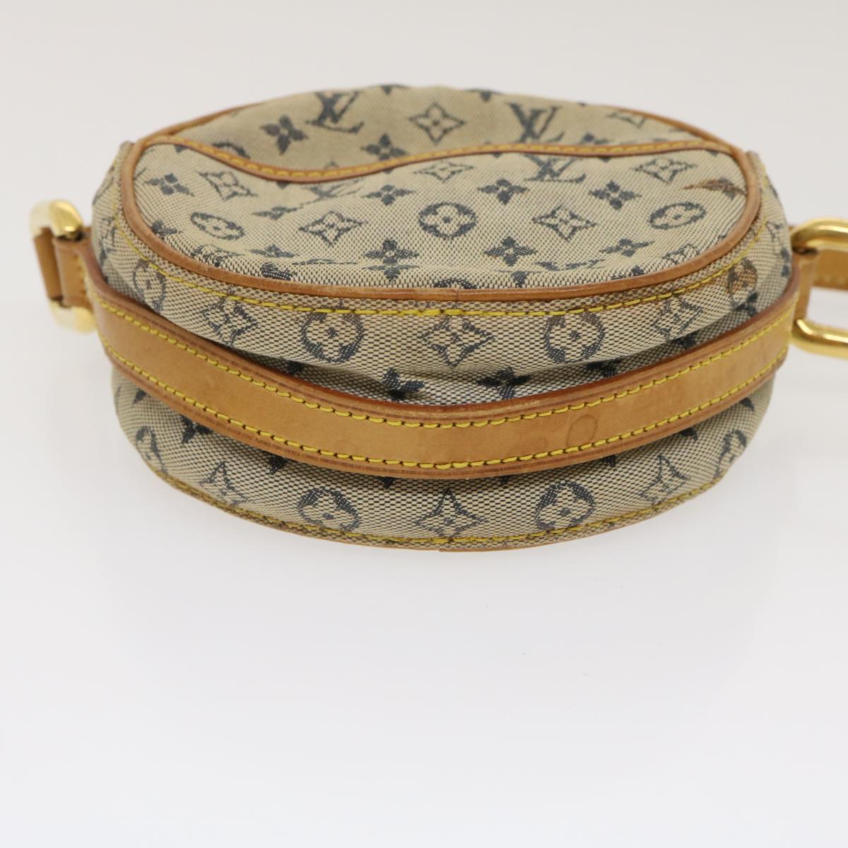 LOUIS VUITTON Monogram Mini Jeanne PM Shoulder Bag Blue M92001 LV rz381