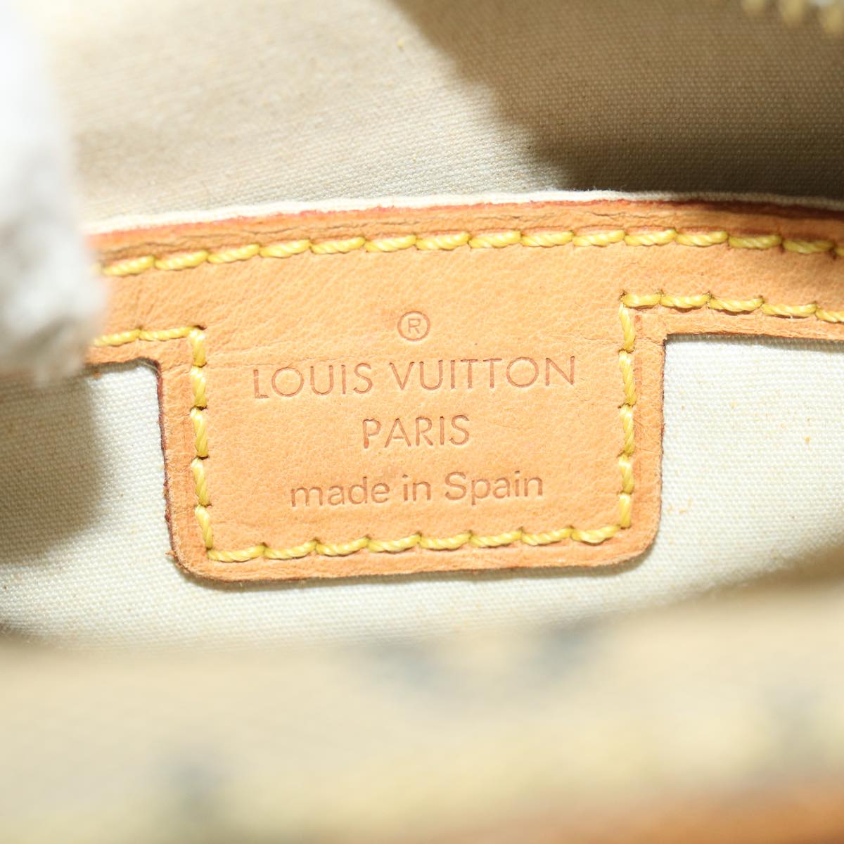 LOUIS VUITTON Monogram Mini Jeanne PM Shoulder Bag Blue M92001 LV rz381