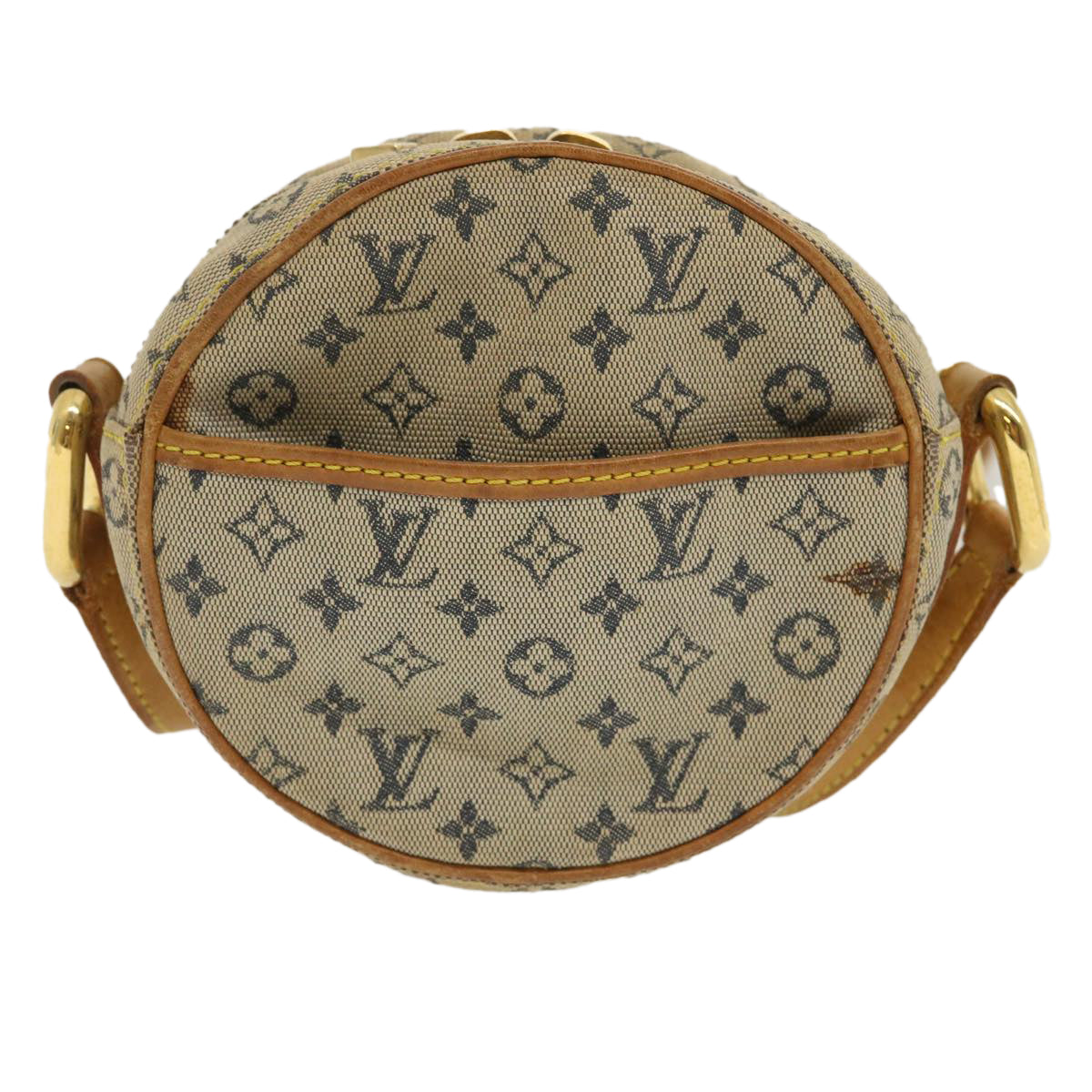 LOUIS VUITTON Monogram Mini Jeanne PM Shoulder Bag Blue M92001 LV rz381