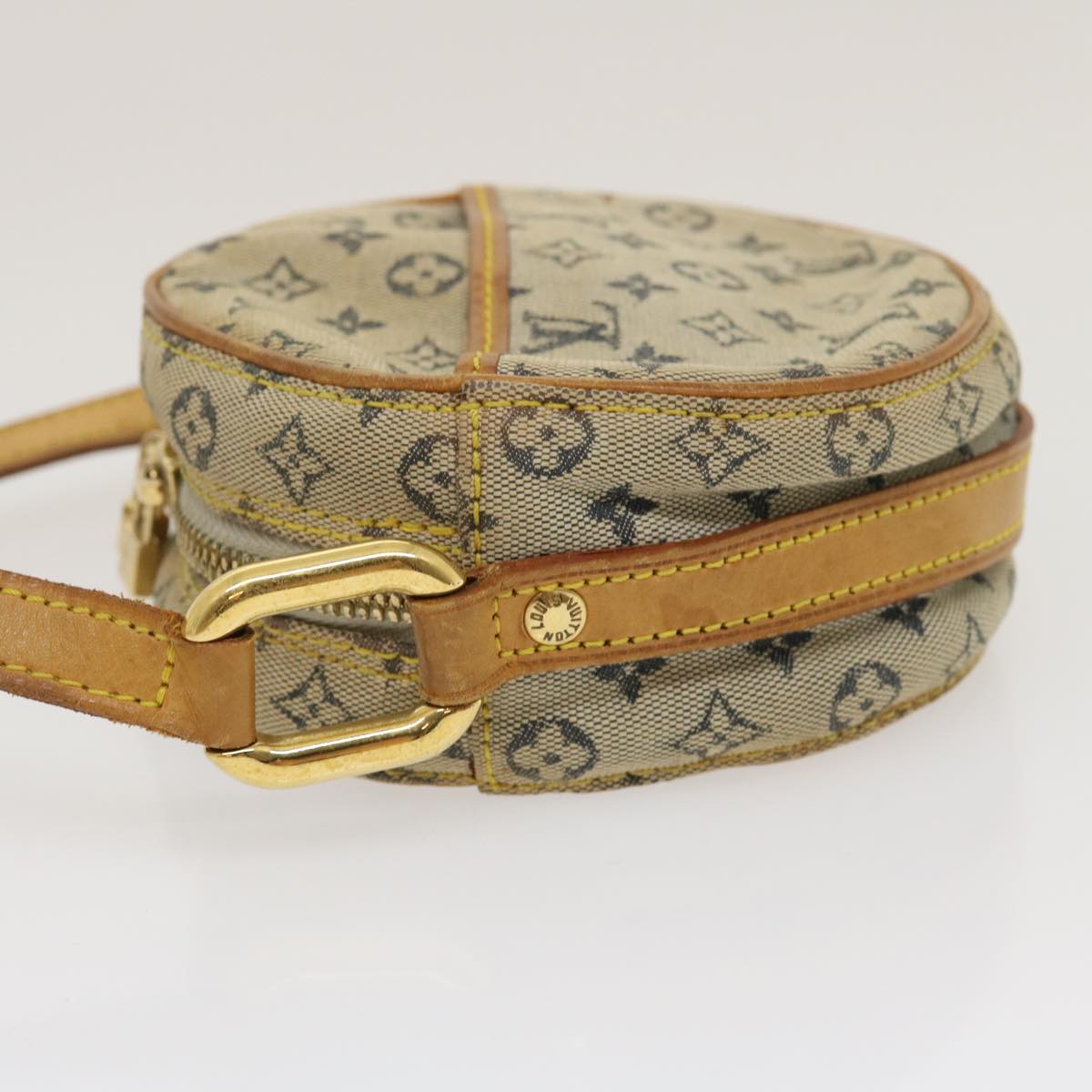 LOUIS VUITTON Monogram Mini Jeanne PM Shoulder Bag Blue M92001 LV rz381