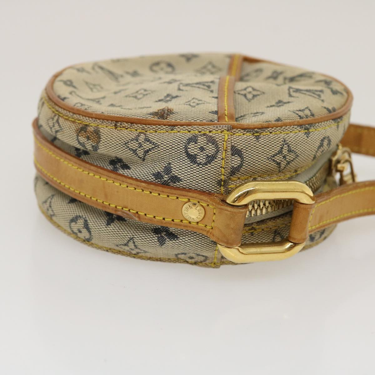 LOUIS VUITTON Monogram Mini Jeanne PM Shoulder Bag Blue M92001 LV rz381