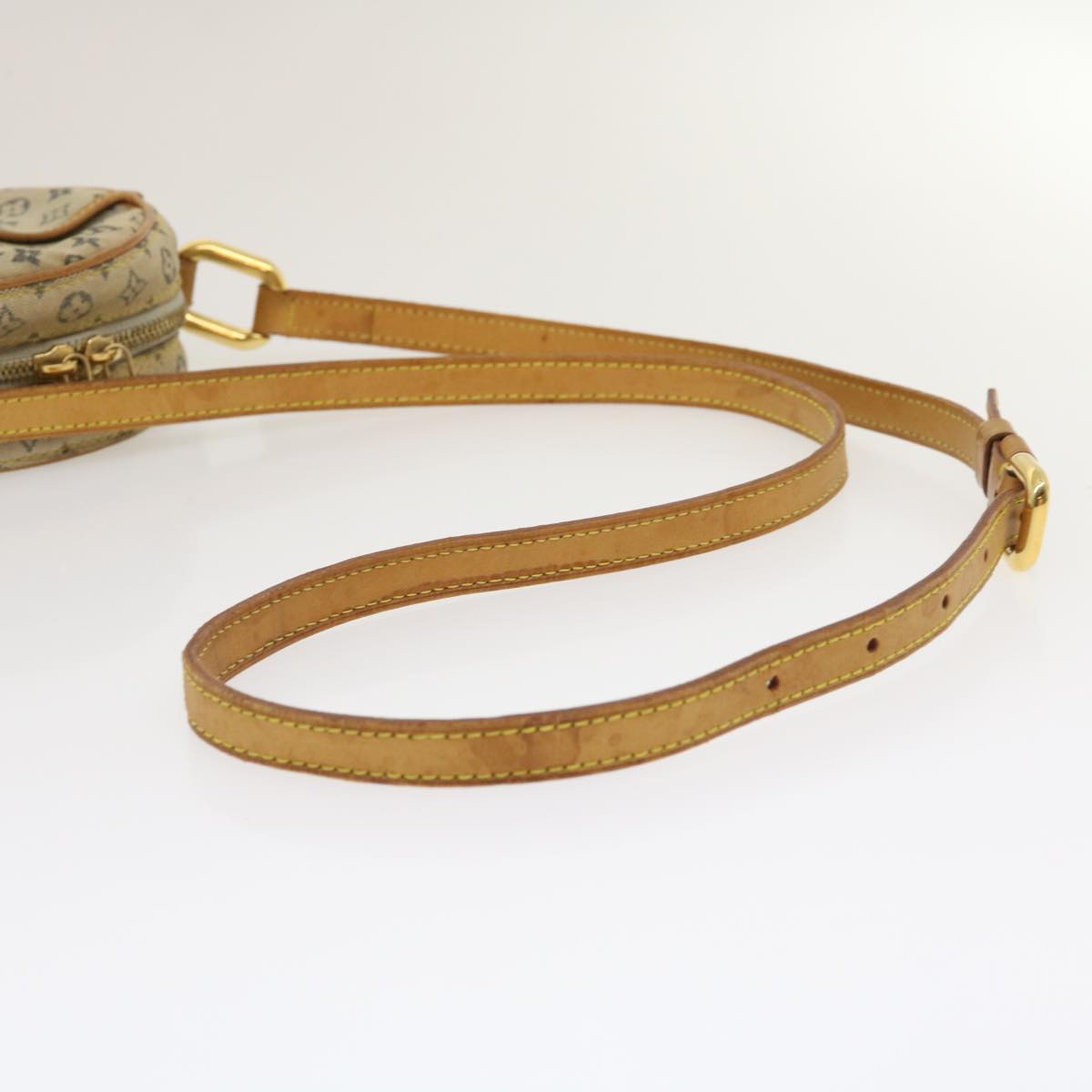 LOUIS VUITTON Monogram Mini Jeanne PM Shoulder Bag Blue M92001 LV rz381