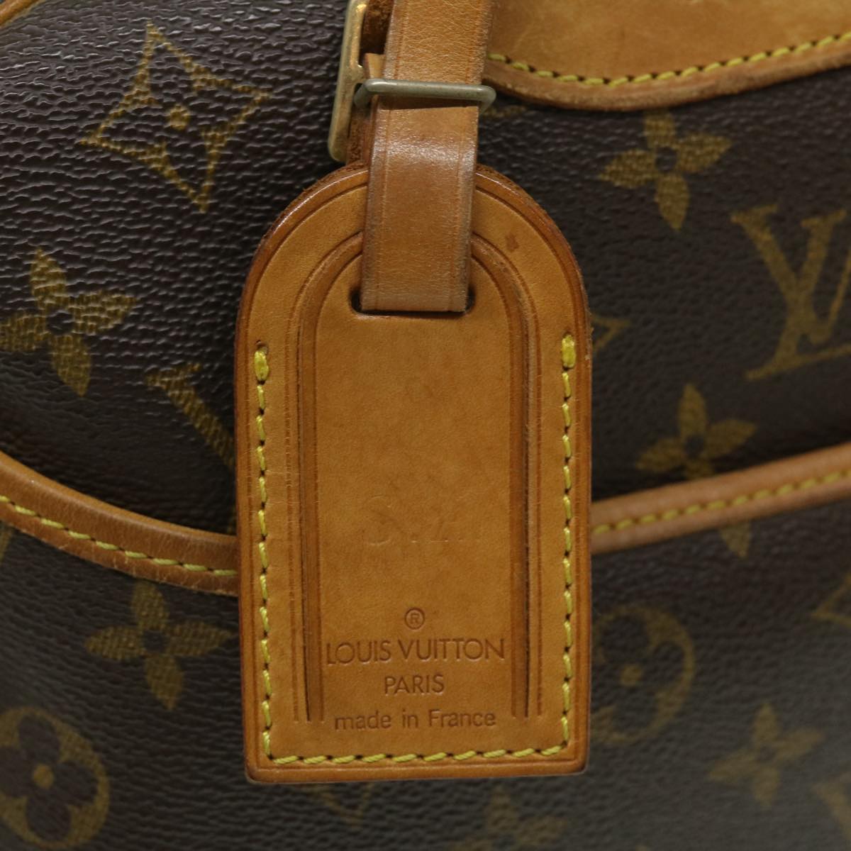 LOUIS VUITTON Monogram Deauville Hand Bag M47270 LV rz397