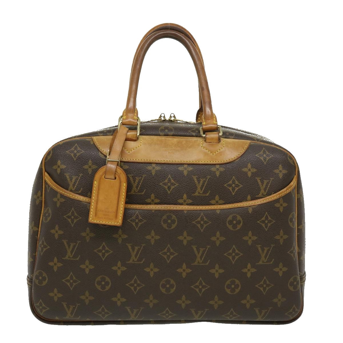 LOUIS VUITTON Monogram Deauville Hand Bag M47270 LV rz397