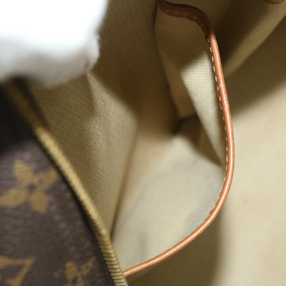 LOUIS VUITTON Monogram Deauville Hand Bag M47270 LV rz397