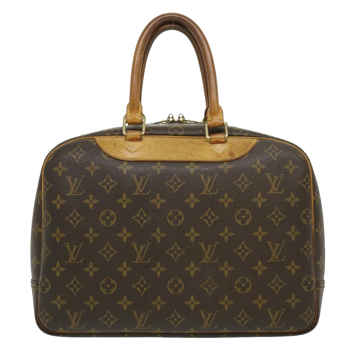 LOUIS VUITTON Monogram Deauville Hand Bag M47270 LV rz397