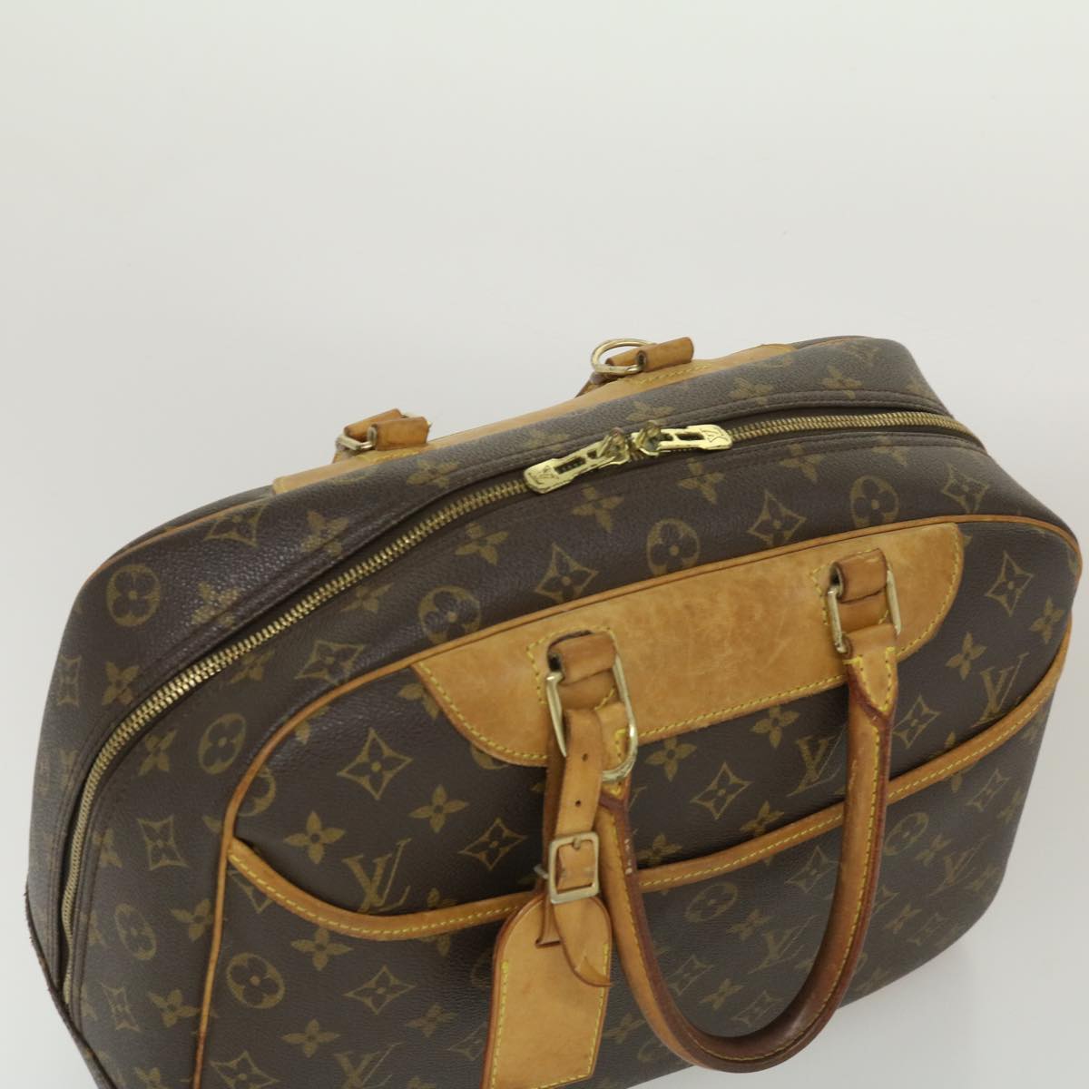 LOUIS VUITTON Monogram Deauville Hand Bag M47270 LV rz397
