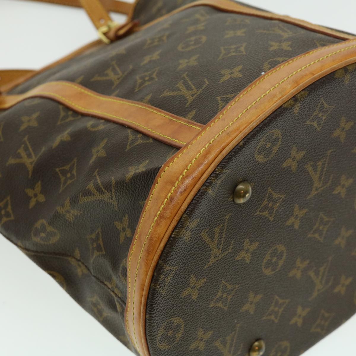 LOUIS VUITTON Monogram Bucket GM Shoulder Bag M42236 LV rz420