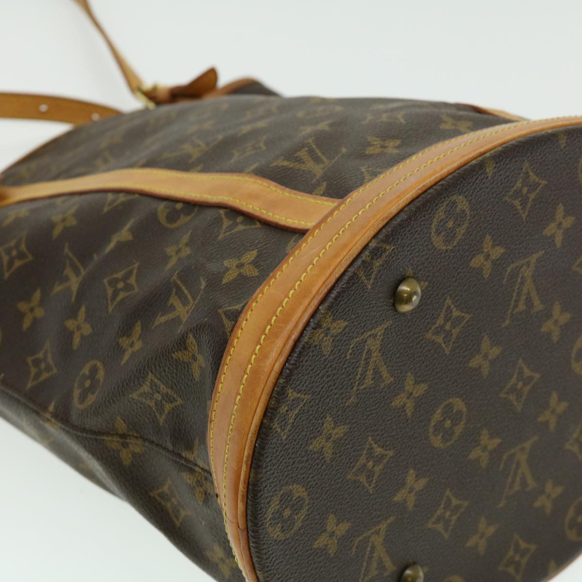 LOUIS VUITTON Monogram Bucket GM Shoulder Bag M42236 LV rz420