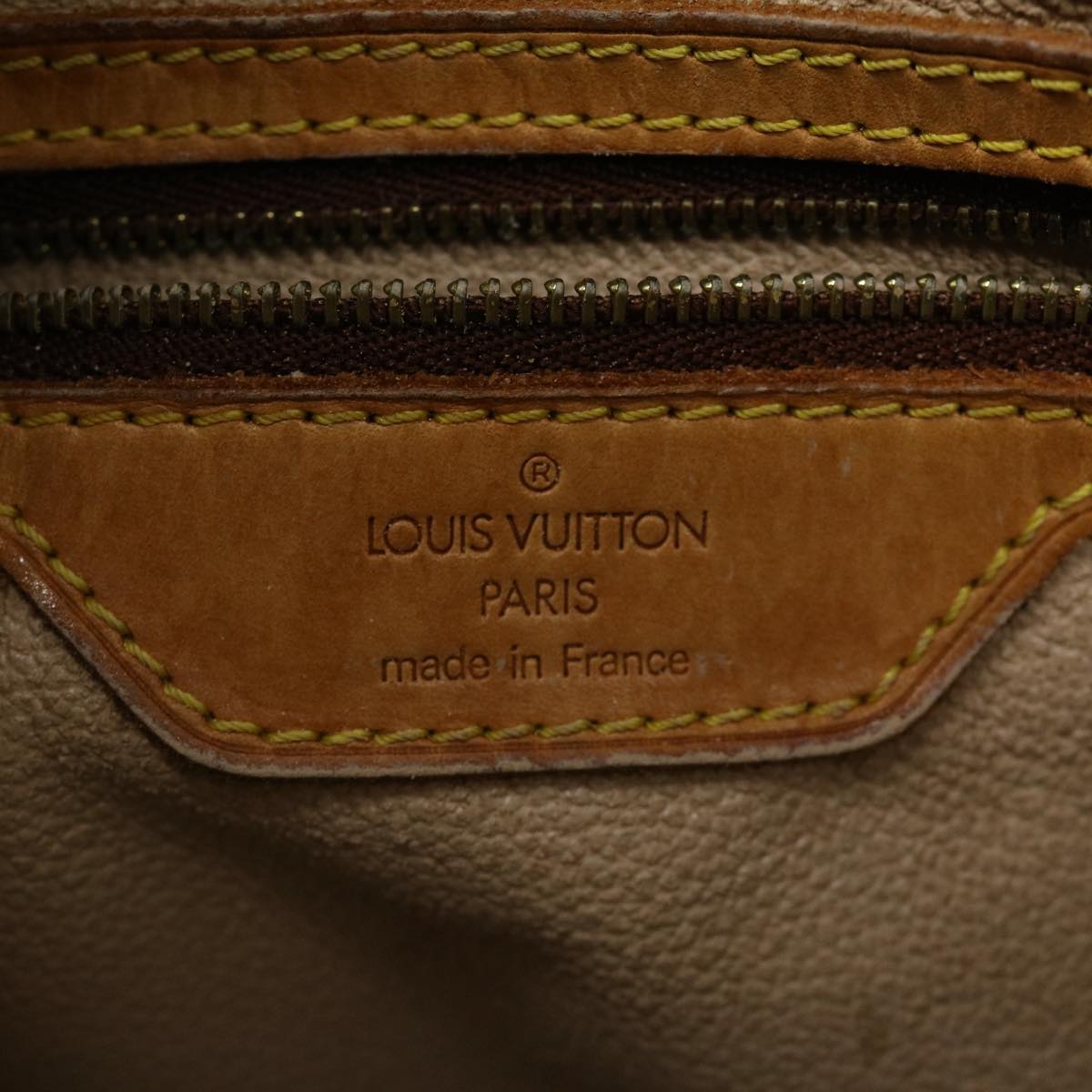 LOUIS VUITTON Monogram Bucket GM Shoulder Bag M42236 LV rz420