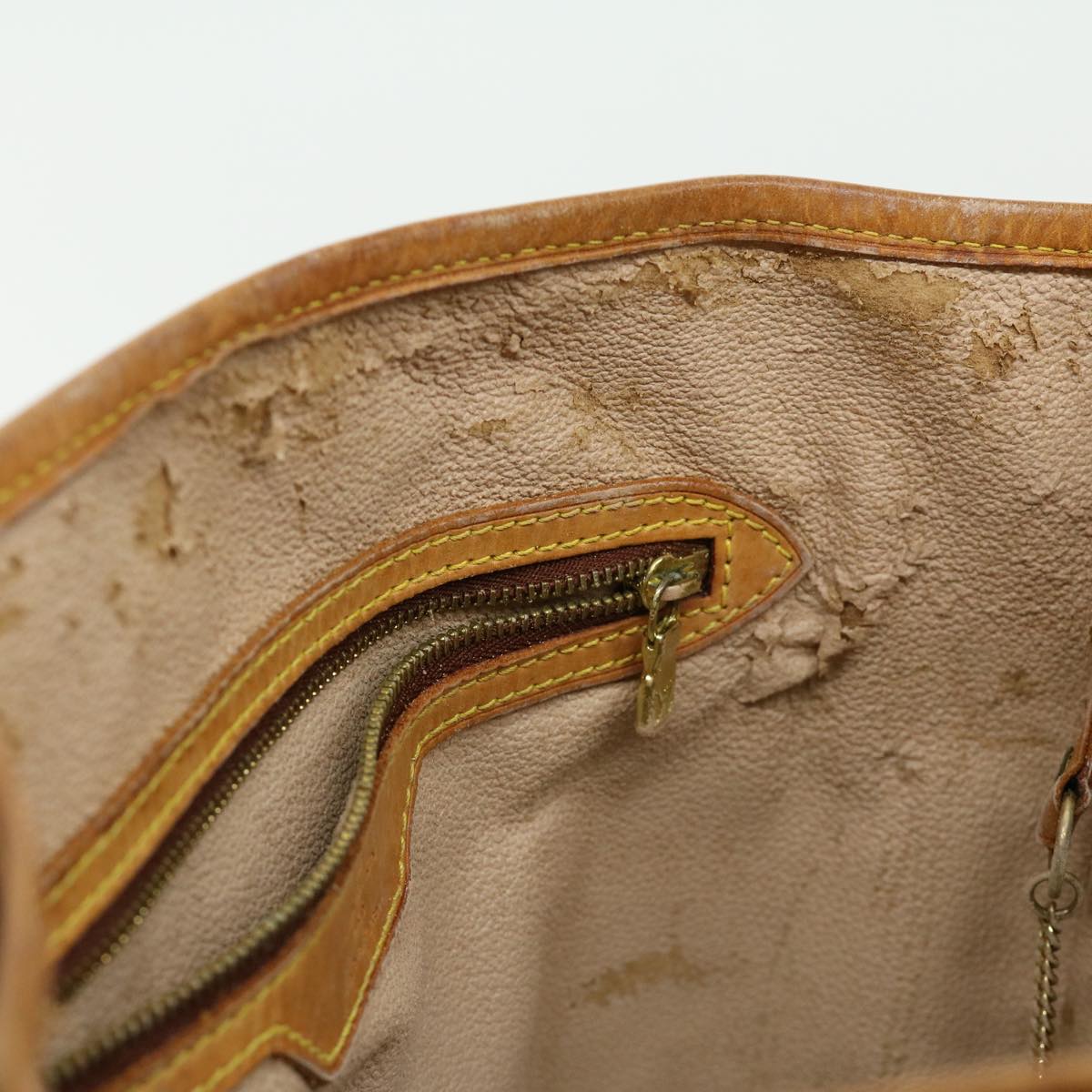LOUIS VUITTON Monogram Bucket GM Shoulder Bag M42236 LV rz420