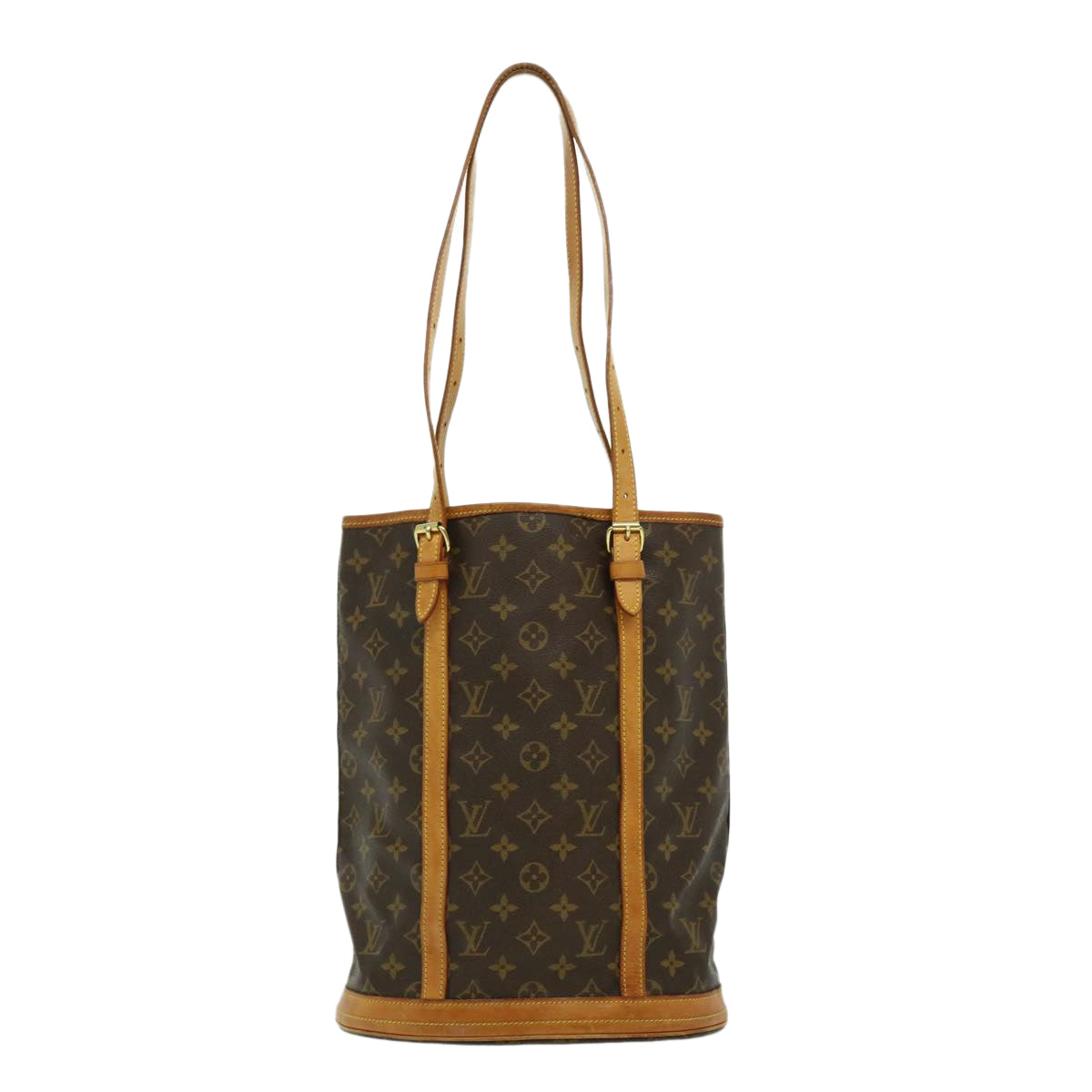 LOUIS VUITTON Monogram Bucket GM Shoulder Bag M42236 LV rz420