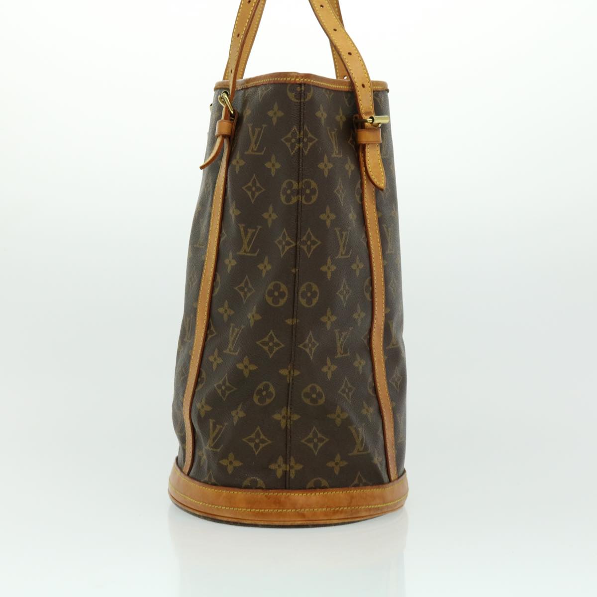LOUIS VUITTON Monogram Bucket GM Shoulder Bag M42236 LV rz420