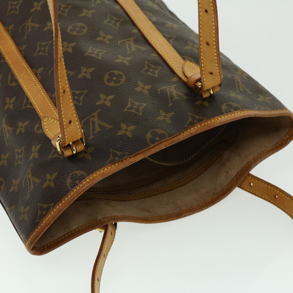 LOUIS VUITTON Monogram Bucket GM Shoulder Bag M42236 LV rz420