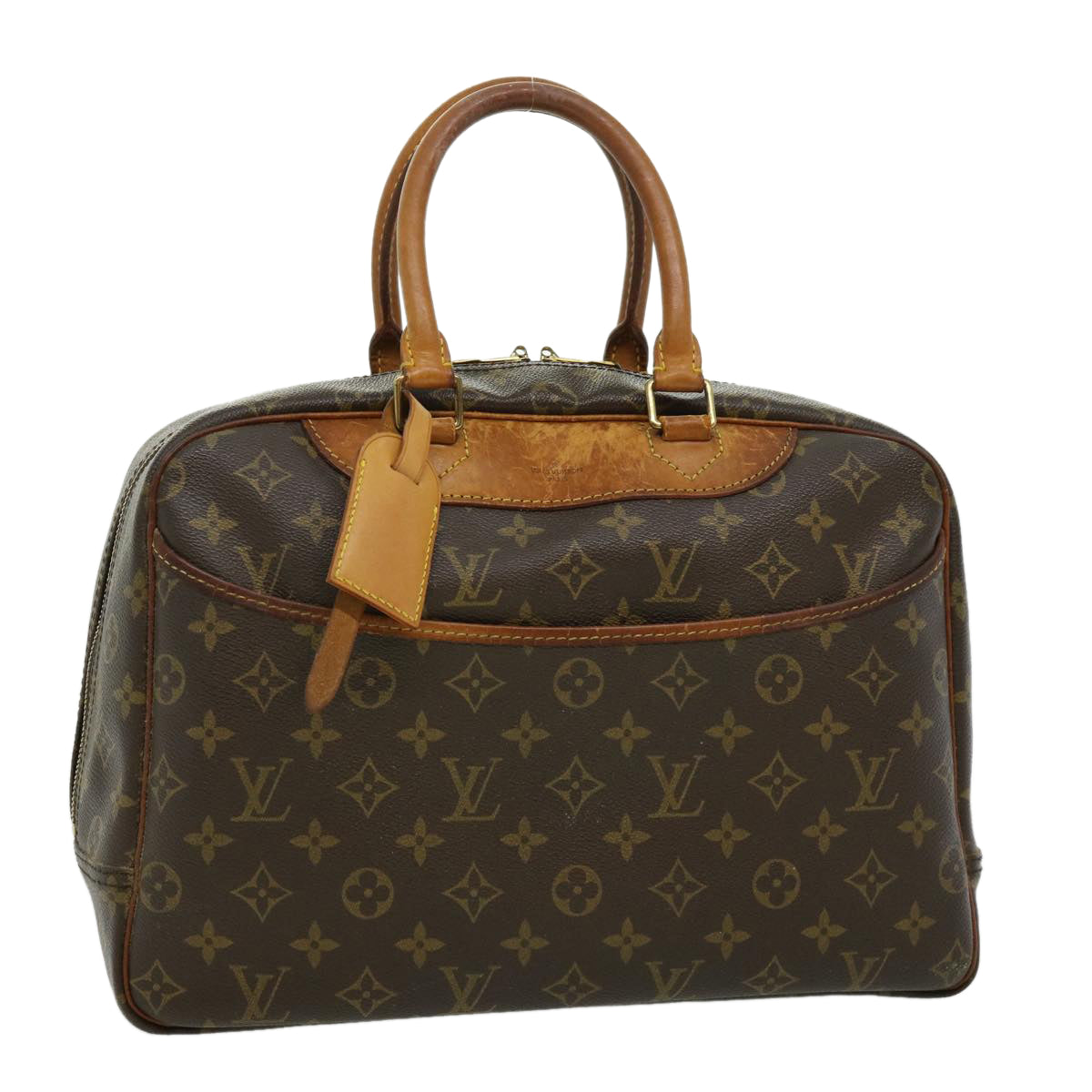LOUIS VUITTON Monogram Deauville Hand Bag M47270 LV rz431