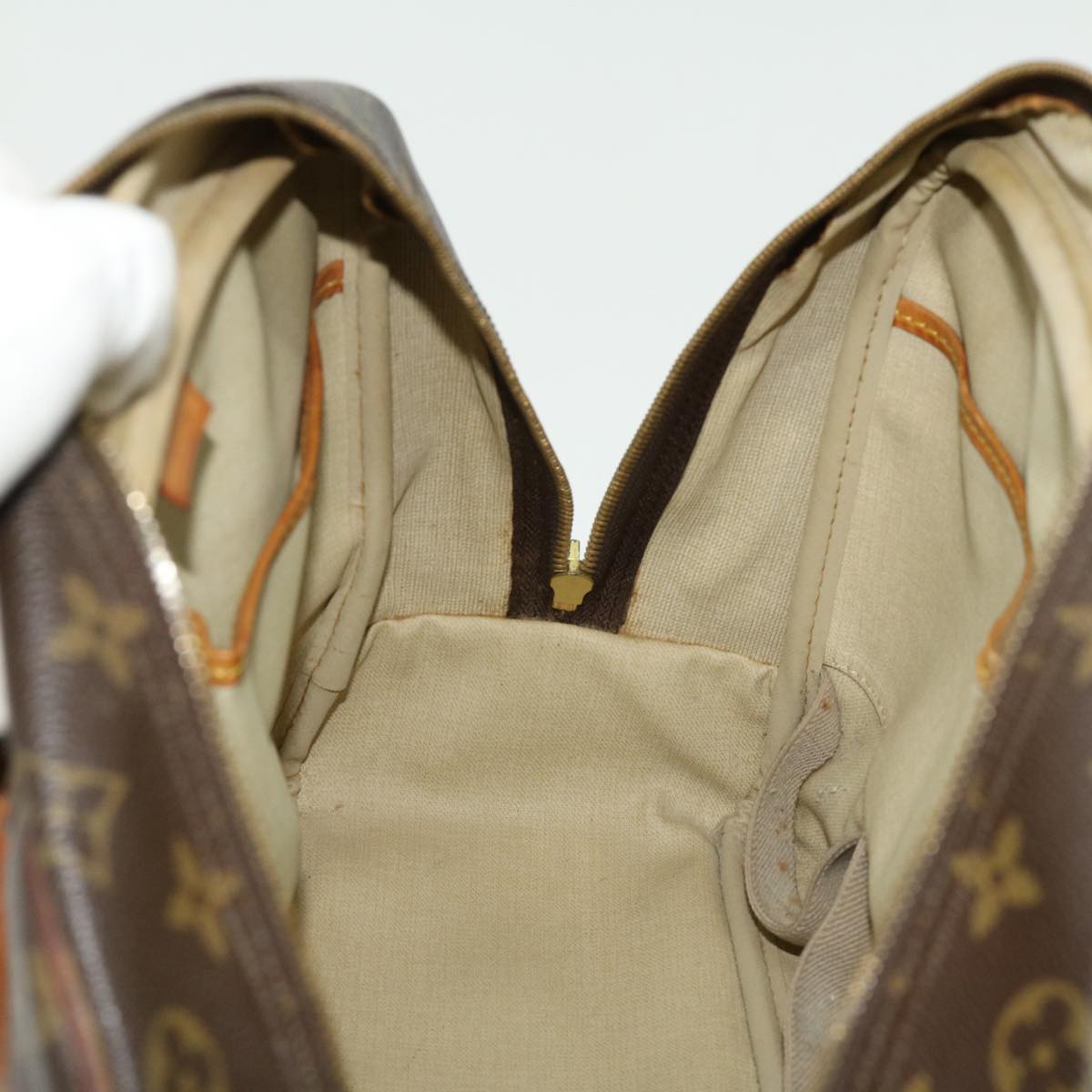 LOUIS VUITTON Monogram Deauville Hand Bag M47270 LV rz431