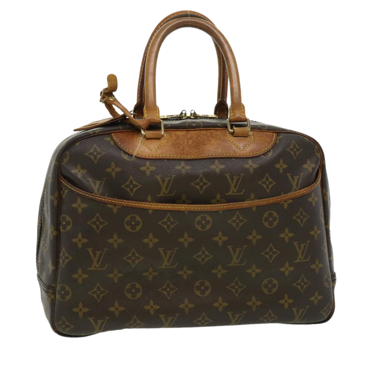 LOUIS VUITTON Monogram Deauville Hand Bag M47270 LV rz432