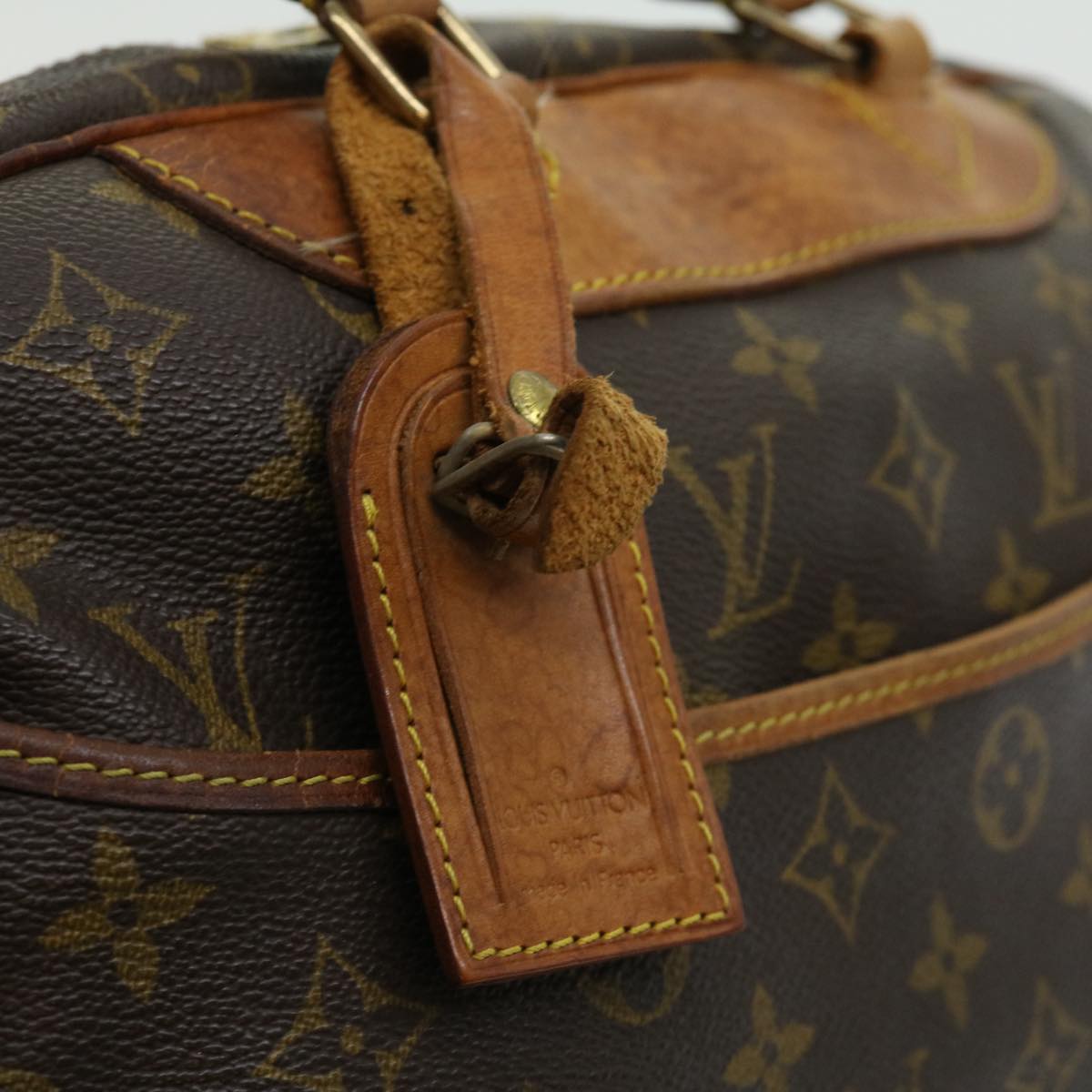 LOUIS VUITTON Monogram Deauville Hand Bag M47270 LV rz432