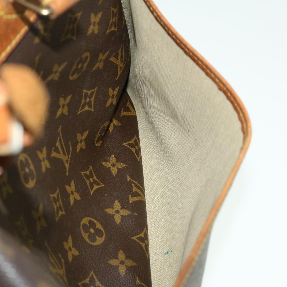 LOUIS VUITTON Monogram Deauville Hand Bag M47270 LV rz432