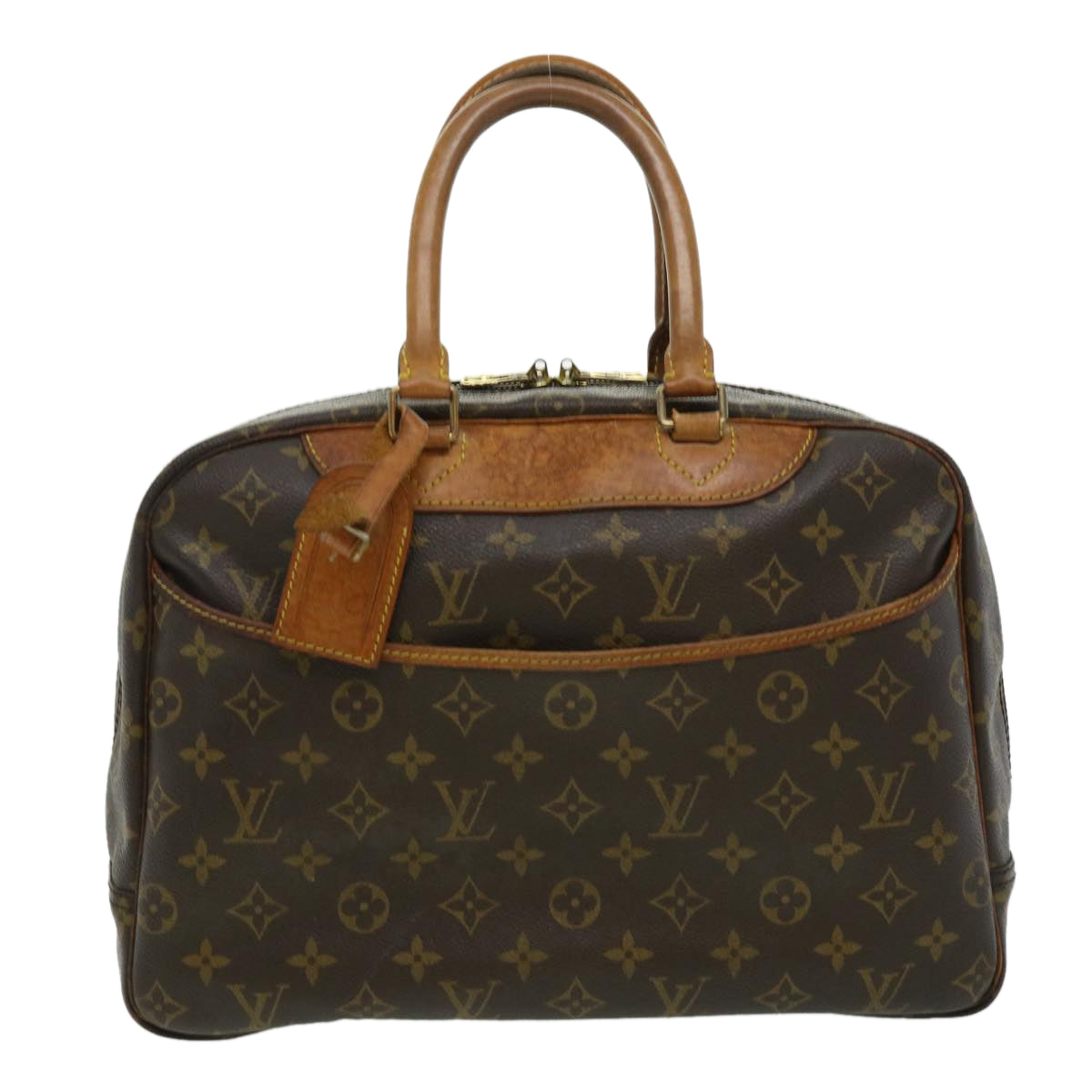 LOUIS VUITTON Monogram Deauville Hand Bag M47270 LV rz432