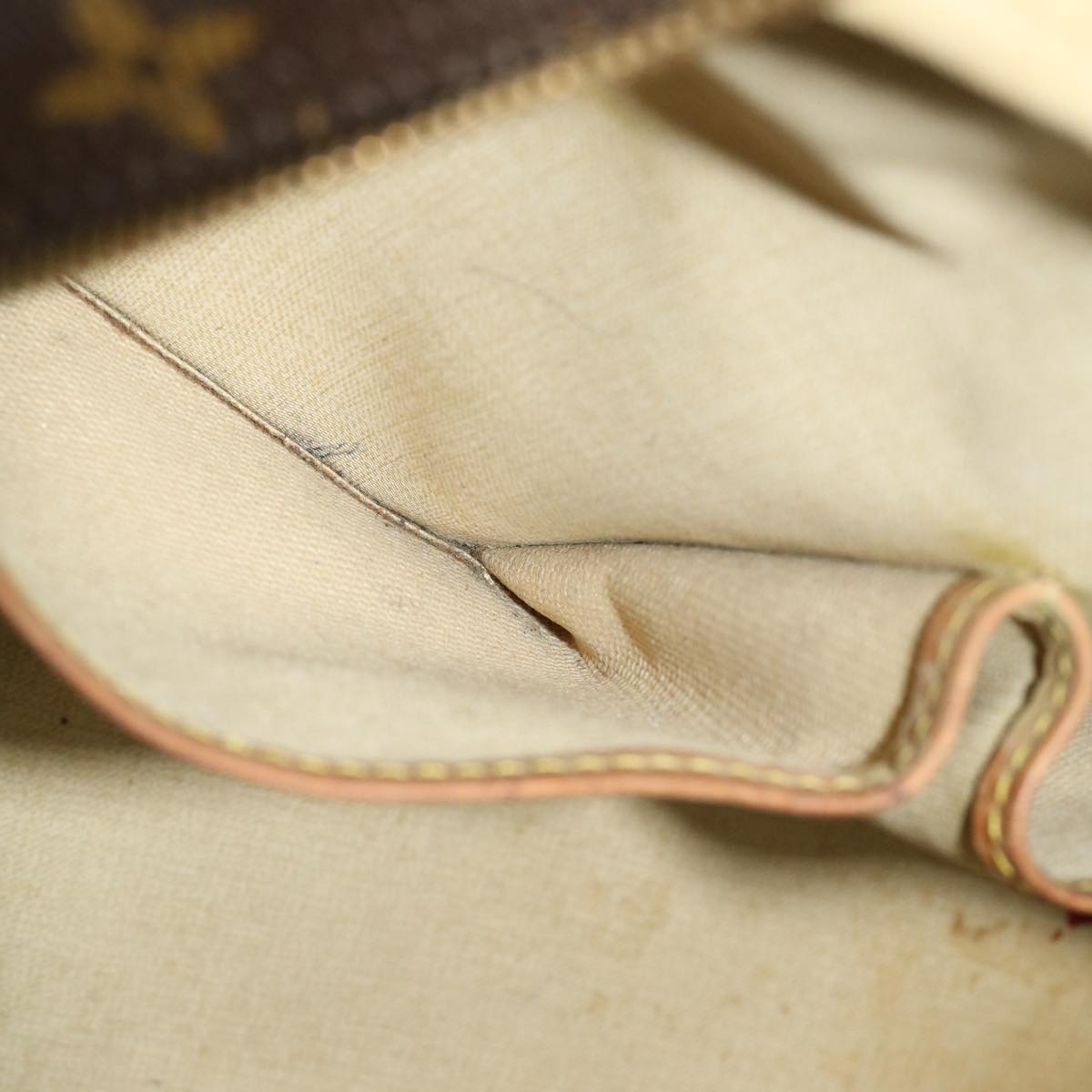 LOUIS VUITTON Monogram Deauville Hand Bag M47270 LV rz432